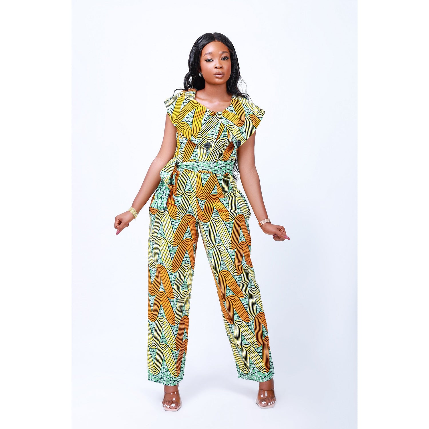 Harmony - African Print Women Jumpsuit