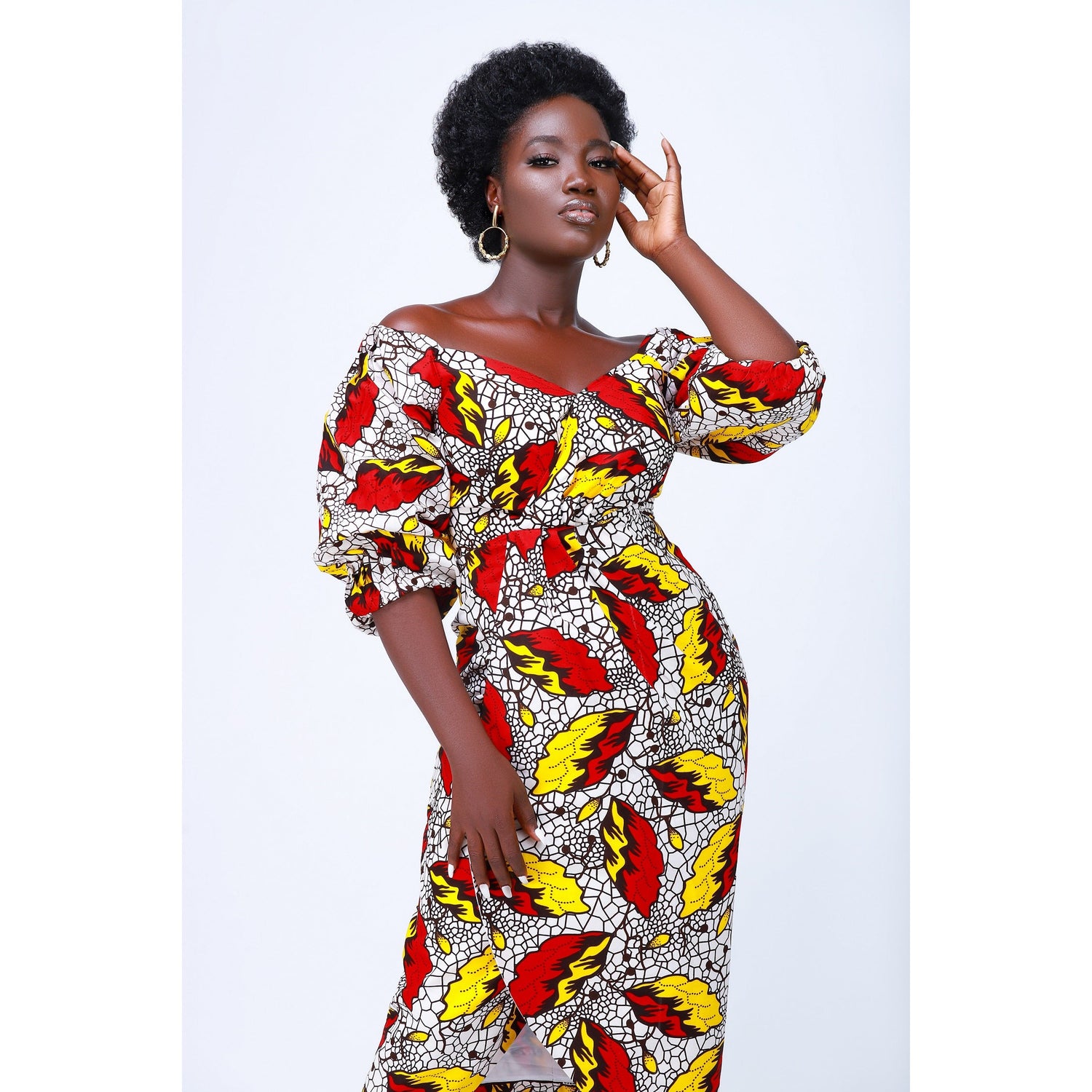 Dalila - African Print Women Dress