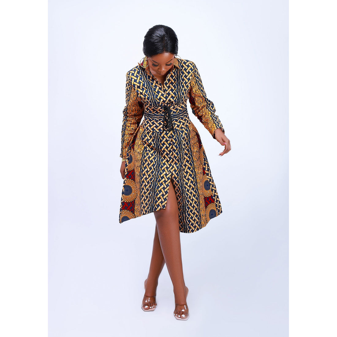 Ashanti-African Print Women Dress