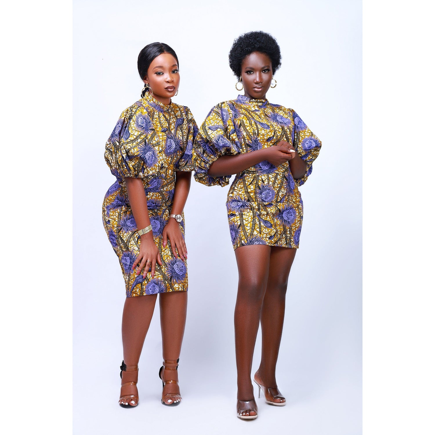 Noora - African Wax Print Women Dress