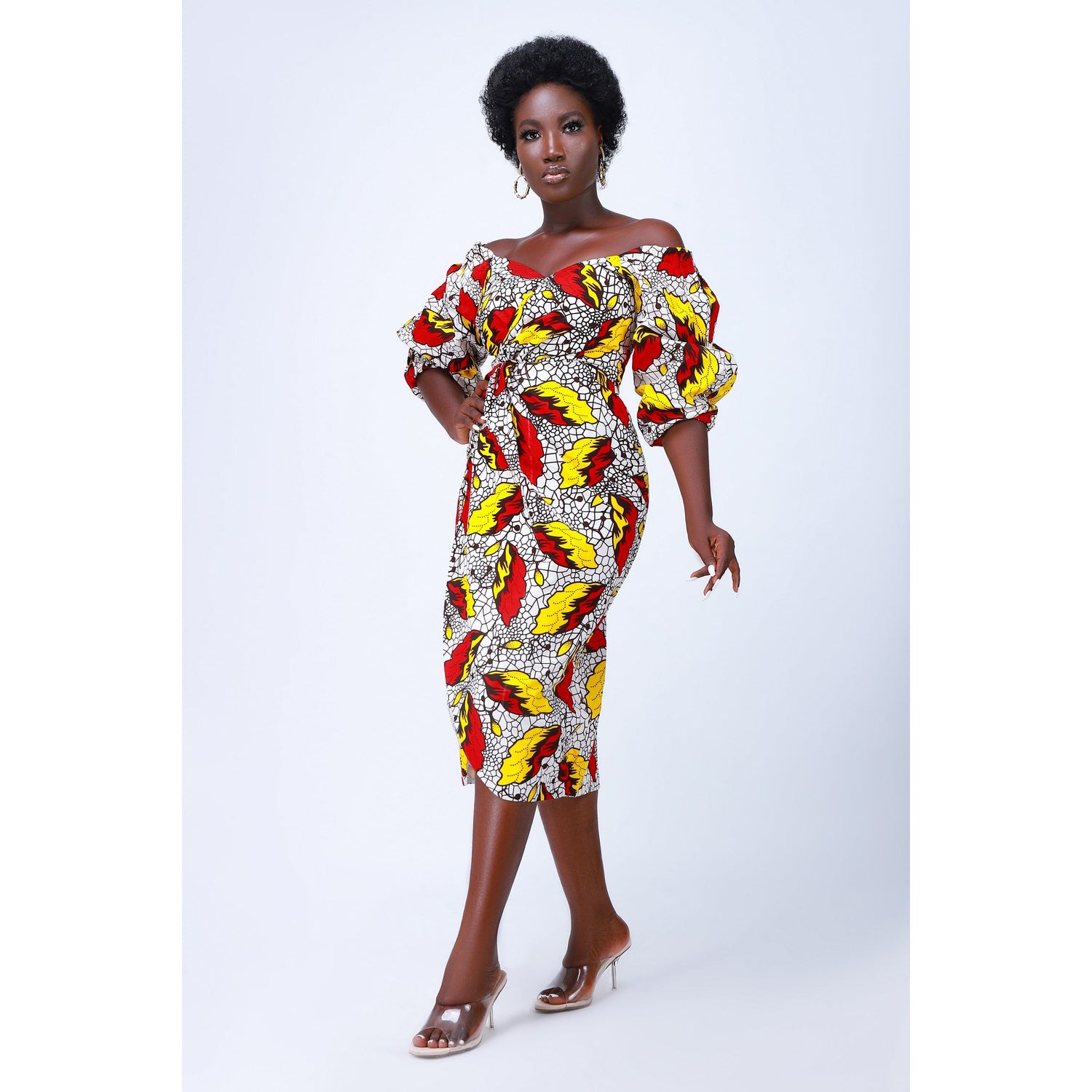 Dalila - African Print Women Dress