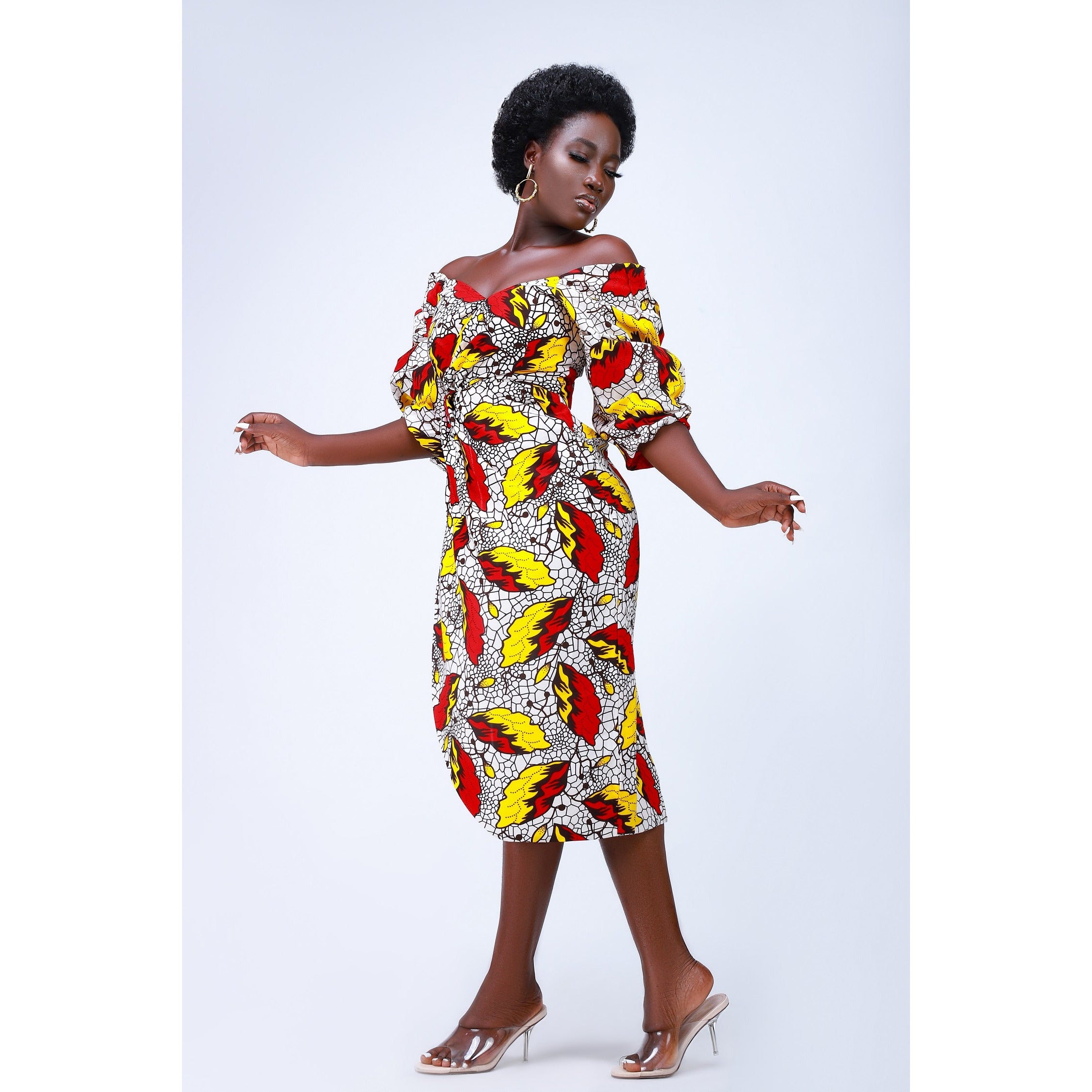 Dalila - African Print Women Dress